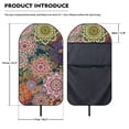thumbnail image 6 of Garronmavis Waterproof Front Car Seat Towel Cover, Stain Resistant Universal Fit Seat Protector for Cars SUV Trucks Sedan Van, Ideal for Gym Workout Beach Hiking Running Use, 6 of 8