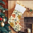 thumbnail image 4 of SKYSONIC Mushroom Christmas Stocking Personalized Large Candy Stocking Hanging Gift Xmas Stockings Decoration for Family Holiday Party Ornaments Decor Fireplace, 4 of 7