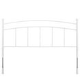 thumbnail image 7 of Modway Abigail King Metal Headboard in White, 7 of 7