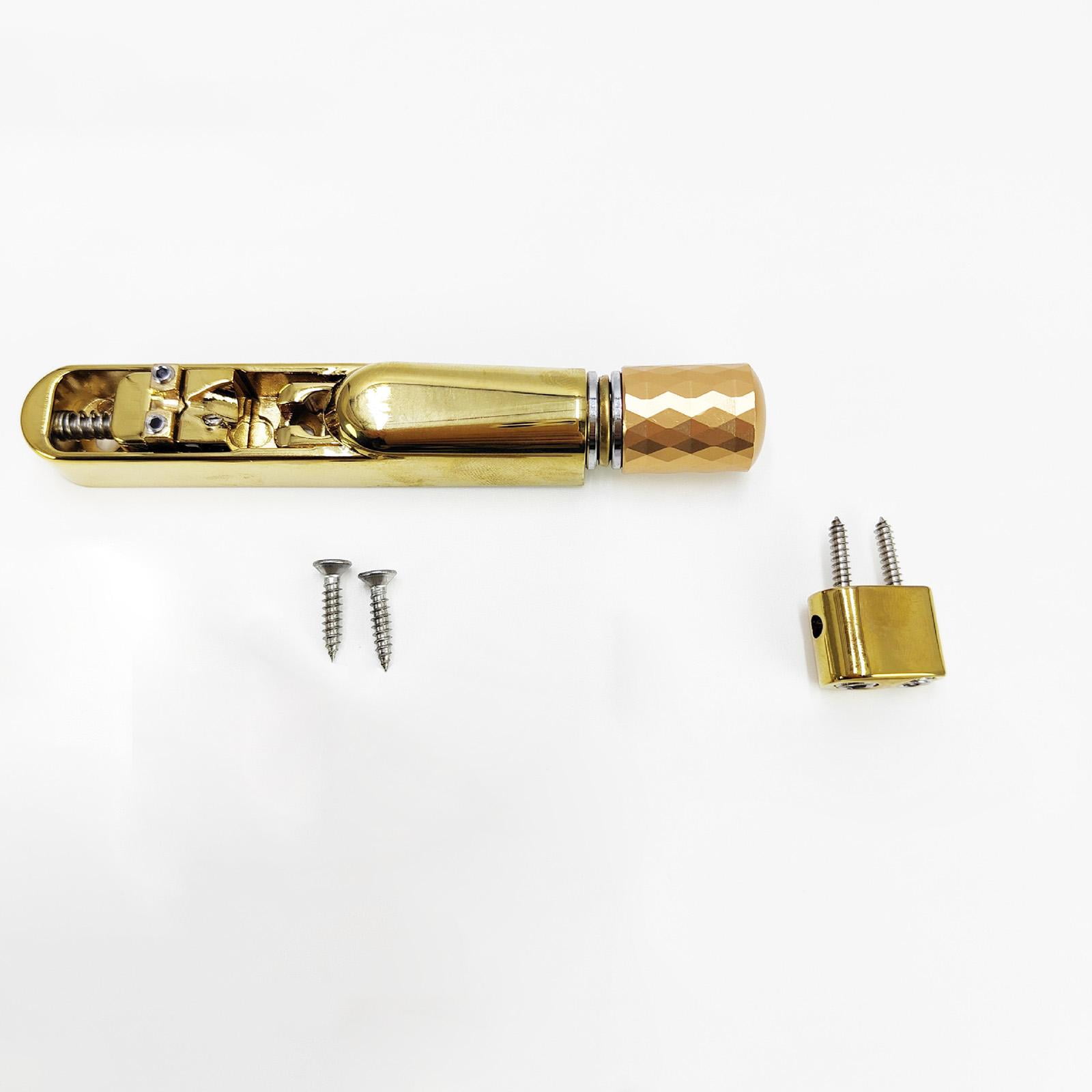 Guitar Bridge String Lock Modification Accessory Zinc Alloy Compact Design for Headless Bass Guitar Upgrade