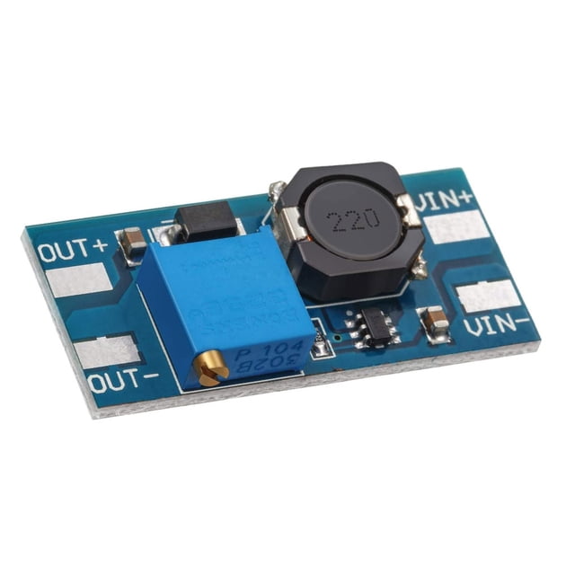 Matsuzay Eficiencia de la placa de refuerzo al 93 Módulo ajustable Adaptador de corriente USB Convertidor ligero para de Adaptadores de corriente Como se muestra