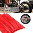 thumbnail image 4 of Cubiertas Protectoras Para Llantas De Motocross, Envolturas Protectoras Para Motocicletas Todoterreno, Kit De Protectores De Radios De Rueda De 36 Piezas, Verde, Rojo, Naranja, 4 of 7