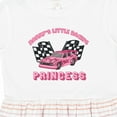 thumbnail image 4 of Inktastic Mommy's Racing Princess Pink Race Car Girls Toddler Dress, 4 of 5