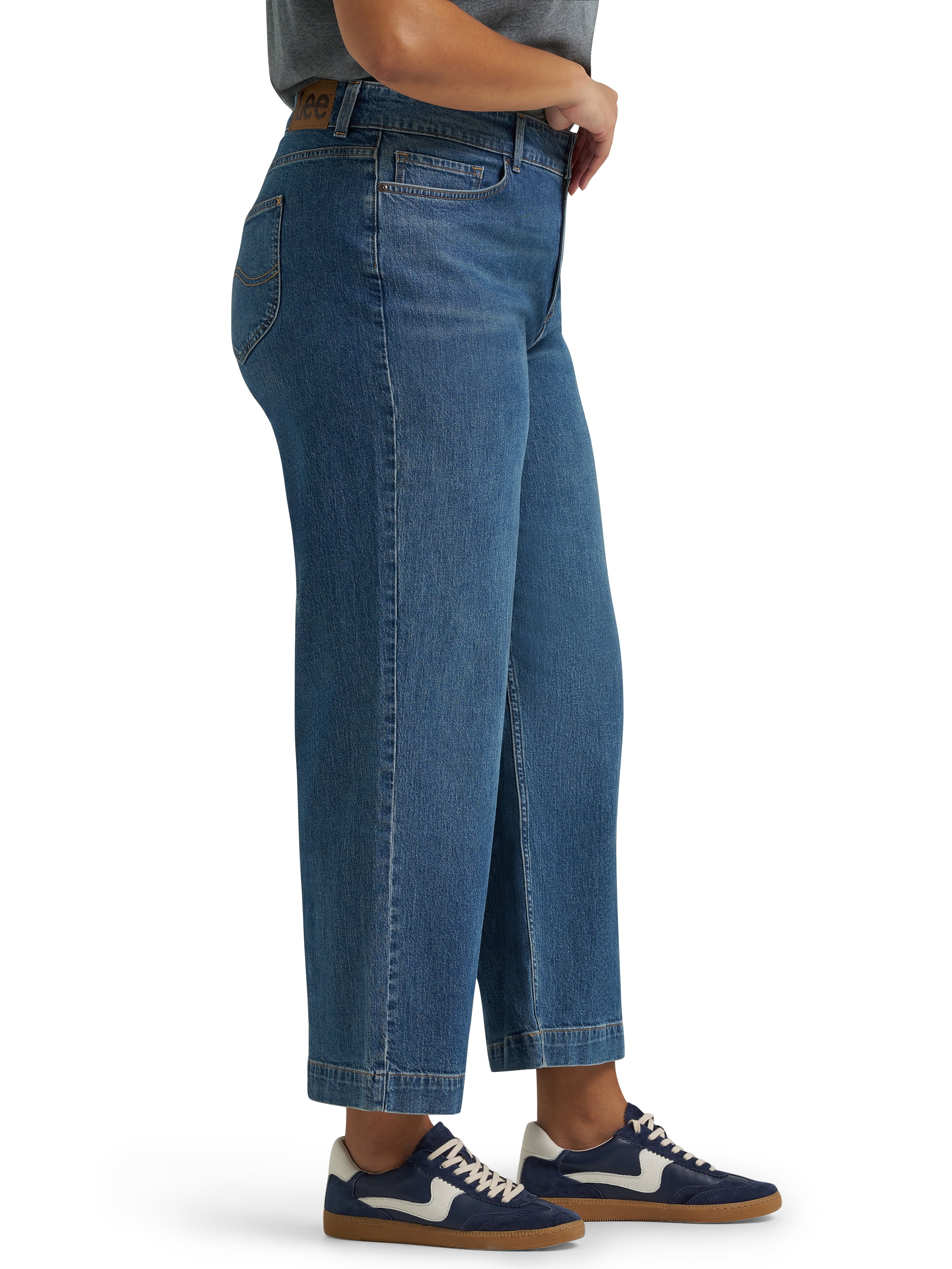 Lee® Women's and Plus Legendary Wide Leg Crop