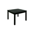 thumbnail image 2 of 5 Piece Wooden Dining Table Set In Antique Black And Beige, 2 of 5
