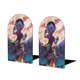 thumbnail image 1 of Vampirina Sujetalibros decorativos temáticos, tope para estantería con base antideslizante, uso dual para hogar y oficina - 2 piezas, 1 of 6