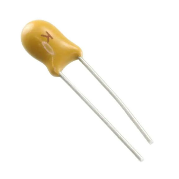 Pack of 10 TAP225K020SRW Cap Tant Solid 2.2uF 20V 10% (4.5 X 7mm) Radial 2.5mm 7 Ohm 125°C, Cut Tape, RoHS