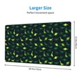 thumbnail image 2 of Naloa Dinosaurs Gaming Mouse Pad Large Mouse Mat Long Extended Desk Pad Non-Slip Rubber Mice Pads Stitched Edges Thin Pad (16x29.5 Inch), 2 of 8