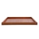 thumbnail image 5 of Bandeja para servir té, bandeja cuadrada de madera maciza para té, bandeja de madera para servir, diseño elevado Jadeshay A, 5 of 8