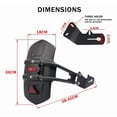 thumbnail image 1 of Honda CB250 Twister Motorcycle Rear Fender, 1 of 2