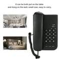 thumbnail image 4 of Teléfono Fijo Teléfono en Inglés para oTricina en Casa del Hotel, Teléfono Fijo Con Cable de Pared/Mesa, Teléfono Fijo, No Requiere Batería Línea Telefón Delino Unido, 4 of 7
