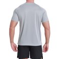 thumbnail image 5 of 5 Pack Men's Dry Fit T-Shirts Moisture Wicking Athletic Shirts for Men Gym Tshirt Mens Undershirts Crewneck Tees, 5 of 7