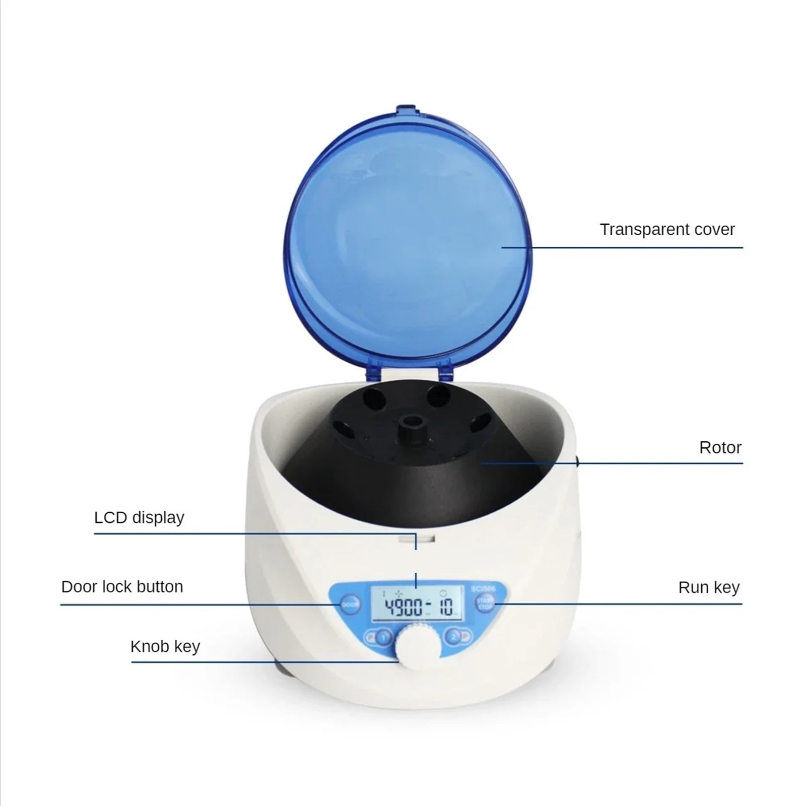 SCI506 Low Speed Centrifuge Vor-tex Mixer Lab Centrifuga Microcentrifuge Centrifuge Machine Wide Range of Uses