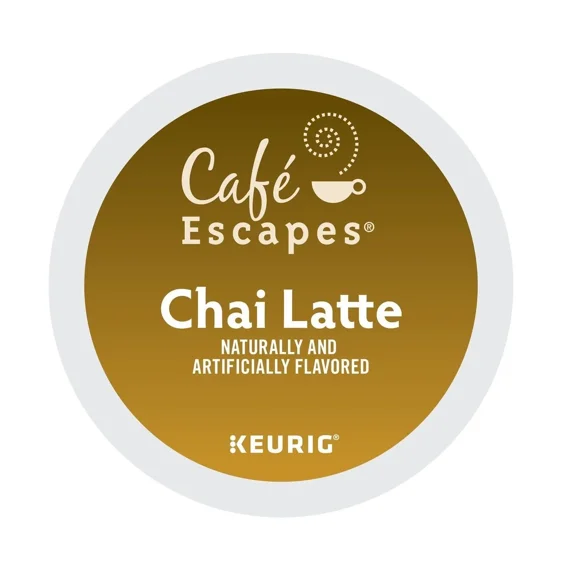 Cafe Escapes Chai Latte 96 K cup Pods