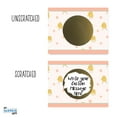 thumbnail image 2 of My Scratch Offs Make Your Own DIY Scratch Off ScratchNotes 20 Pack 3x4 Note cards Stickers Teacher Rewards Easter Spring chick Design, 2 of 6