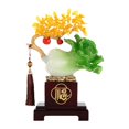 thumbnail image 1 of Estatua De Repollo Decoración China Fengshui 9,4x4,3x13 Pulgadas Para Escritorio De Oficina, 1 of 9