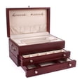 thumbnail image 1 of American Chest J02M First Lady Two Drawer Jewel Chest- Mahogany, 1 of 1