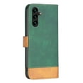 thumbnail image 3 of Feishell Wallet Case for Samsung Galaxy A14 5G 6.6 inch,Buisiness Luxury PU Leather Magnetic Clasp ID Credit Card Slots Holder Folio Flip Kickstand Shockproof Phone Case,Green, 3 of 8