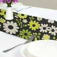 thumbnail image 4 of Yayeee Table Runner 70 inches Long Home Kitchen Dinning Party Decoration, Green Flower Pattern, 4 of 7