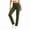 Army Green, variant on Dzrciro Yoga Pants Women, Elastic High Waist Slim Fit Pants with Side Pockets, Daily Commute Office Wear Bottoms S-2XL