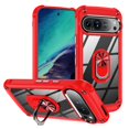 thumbnail image 1 of For Google Pixel 9 Pro Pixel 9 Case Alloy Lens Frame PC TPU Kickstand Phone Back Cover - Blue, 1 of 5
