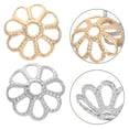 thumbnail image 1 of SHOWERORO 200Pcs Jewelry Metal Caps Assorted Color for Flower Findings in Elegant Design, 1 of 6