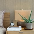 thumbnail image 3 of Warner Textures Biwa Black Vertical Weave Wallpaper, 3 of 4