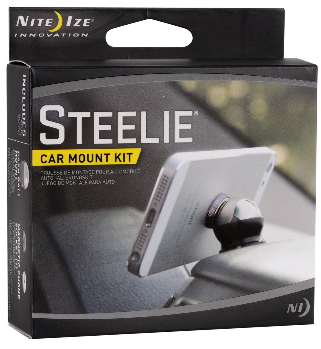 Nite Ize Steelie Vehicle Vent Car Mount Kit For Mobile Devices STVK-11-R8 *NEW* 