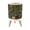 Color 1, variant on Small Trash Can with Lid Tropical Sunset Beach Palm Tree Silhouette Vibrant Ocean Waves 1.8 Gallon Dog Proof Trash Can Round Garbage Can Waste Bin Wastebasket for Bathroom Bedroom Living Room