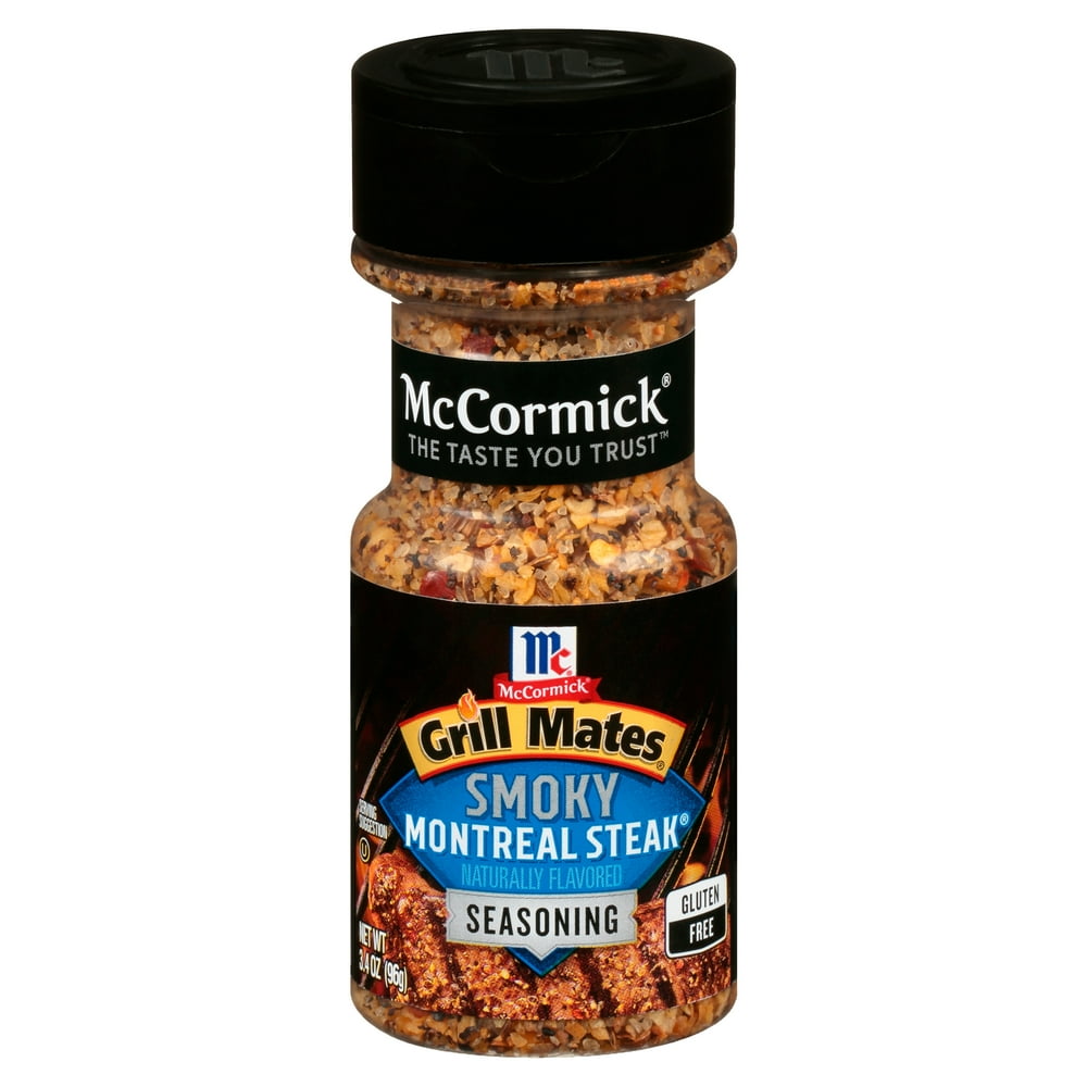 McCormick Grill Mates Smoky Montreal Steak Seasoning, 3.4 oz Walmart