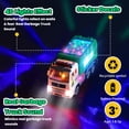 thumbnail image 6 of JoyStone LED Garbage Truck Toy with Openable Cover for Bump & Go Mode, 360° Universal Wheels, Lights & Sounds, Interactive Trash Truck for Kids Ages 3+, Perfect Birthday Gift, 6 of 11