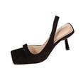 thumbnail image 5 of Xucatan Closed Pointed Toe Slingback Kitten Heels with Plaid Design and Elegant Bow Dressy Party Wear Comfortable Dressy Pump Shoes Gift, 5 of 9