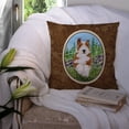 thumbnail image 3 of Carolines Treasures SS8320PW1414 Bearded Collie Fabric Decorative Pillow, 14Hx14W, multicolor, 3 of 4