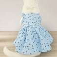 thumbnail image 4 of Small Dog Dress Cherry Pattern Dog Princess Dress Puppy Sundress Pet Costume Clothing for Small Dogs Cats Kittens Summer, 4 of 7