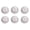 White, variant on JUGS Sports Pickleballs (6 Pack, White)