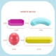 thumbnail image 2 of Juego de varillas de bolas magnéticas 3D Montessori multipropósito suave para regalos de vacaciones para niños Tmvgtek libre de BPA, 2 of 9