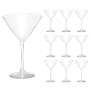 Martini Glasses by ARC 10 oz. Set of 10, Bulk Pack - Perfect for Hotel, Bar, Restaurant or Lounge - Clear