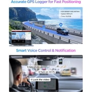 VIOFO A329S 4K 60FPS Dash Cam, Power Saving Parking Mode, Wi-Fi 6 App Control, STARVIS 2 Sensor, Supports up to 4TB SSD or 512GB microSD Card