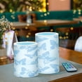 thumbnail image 3 of Yayeee Flameless Candles with Remote Flickering Battery Operated Multi Color Changing, Blue Butterfly, 3 of 7