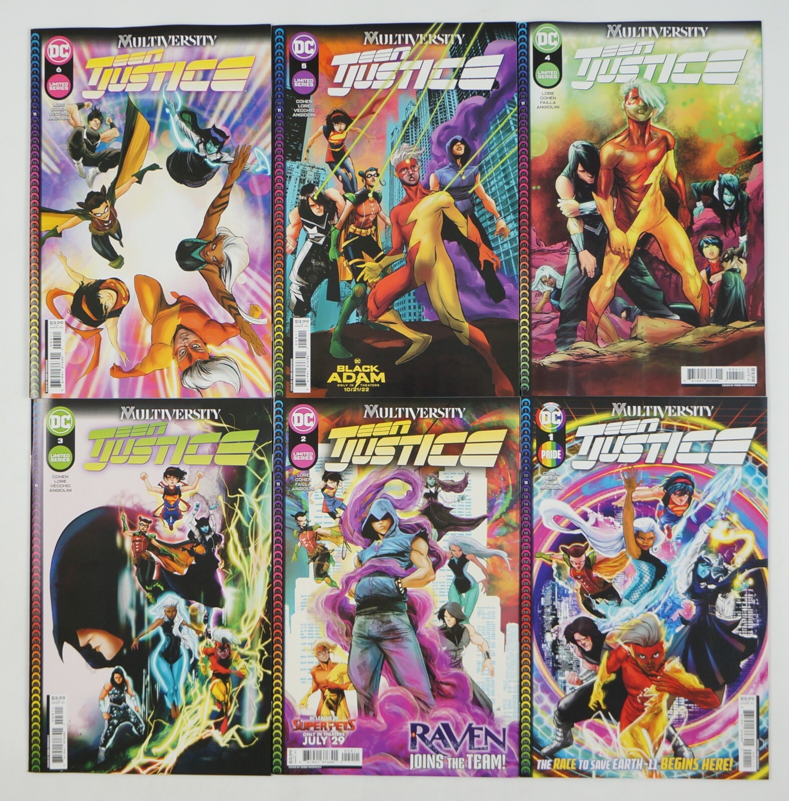 Cover of Multiversity: Teen Justice #1