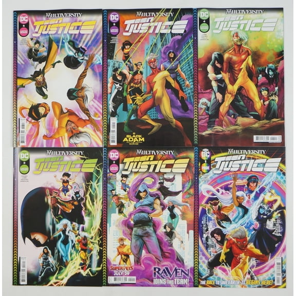 Multiversity: Teen Justice #1-6 VF/NM complete series Supergirl - Robin ; DC
