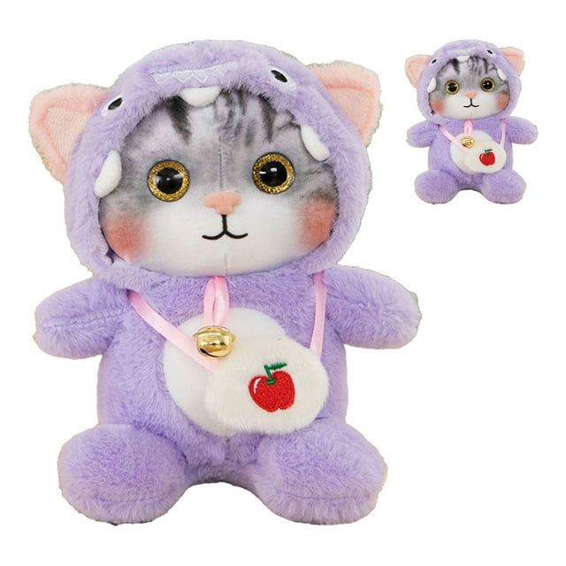 Juguete de peluche de gato muñeco de peluche de gato suave y lindo para niño para cumpleaños ANGGREK Otros