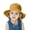 Yellow, variant on Coerni Toddler Bucket Hat Girl Hat Cap Girls Boys Spring Autumn Outdoor Shade Solid Color Sunscreen Hat Fisherman Hat 3-12 Months