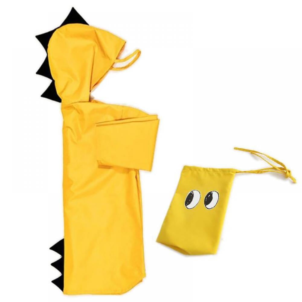 Children's raincoats,3D Little Dinosaur Cartoon Kids Rain Jacket,boys