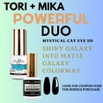 thumbnail image 6 of Tori + Mika Cat Eye Gel Nail Polish Soak Off 0.5oz Nail Polish LED/UV Lamp Cure Great Work on Natural Fake Acrylic Nails Fun Home Salon Professional Nail Art DIY (Mystical Cat Eye Color 02), 6 of 7