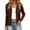 Brown, variant on Women's Sweater Soft Zipper Hooded Long Sleeved Sweater Jacket for Casual Winter Fashion All Season Wear