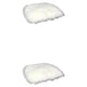 thumbnail image 4 of Cateissary Poliéster Fácil de limpiar y artesanía exquisita: disfrute de una limpieza fácil sin comprometer la artesanía exquisita en el Blanco 40-40 2Conjunto, 4 of 6
