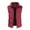 Red, variant on Munlar Boys Jackets- Fashion Casual Down Cotton Thickened Thermal Vest Cotton Solid Stand Collar Single Zipper Cotton Coat for Men Christmas Winter Coat Clearance