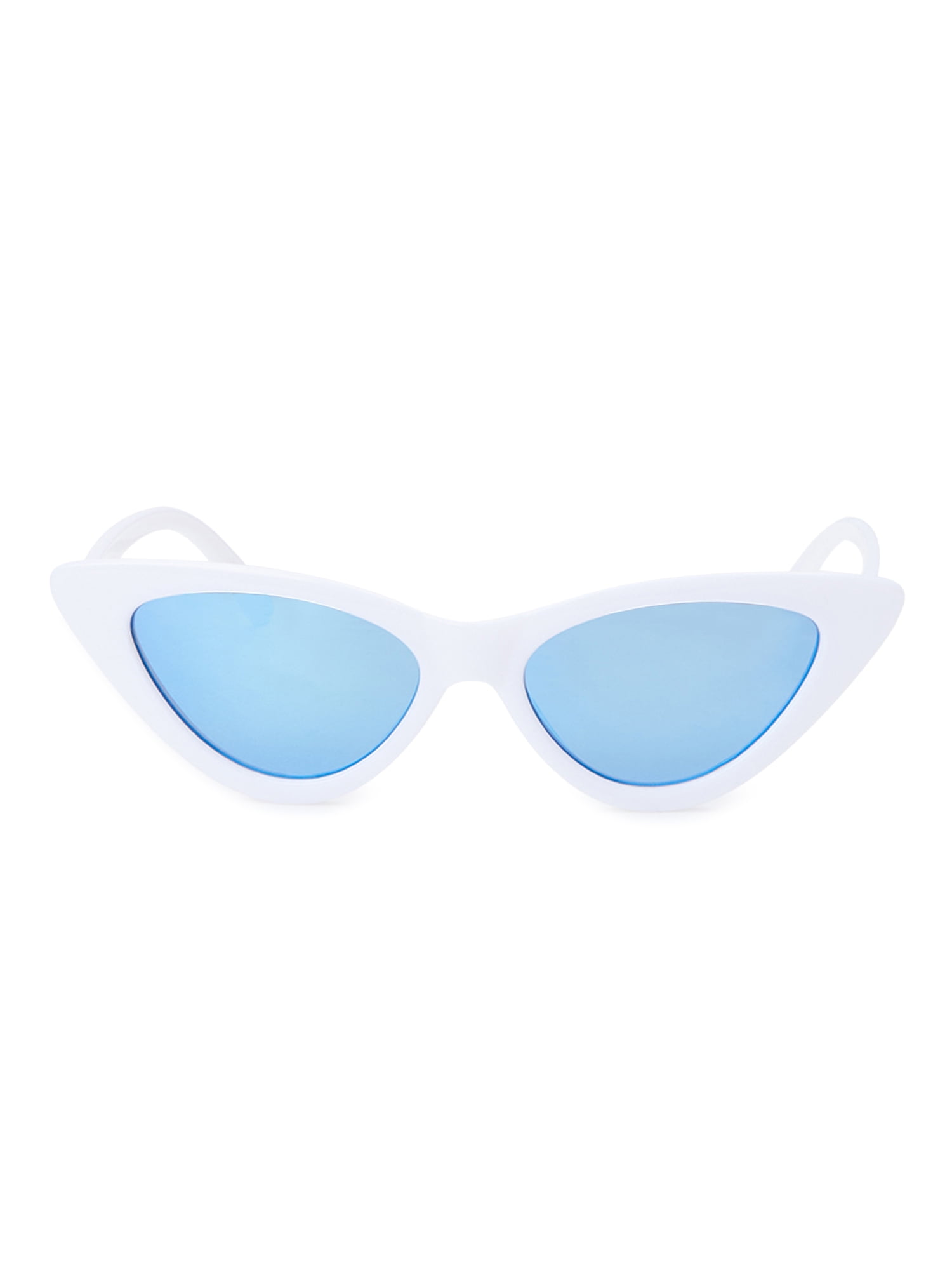 Justice Girls White Cat Eye Sunglasses