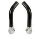 thumbnail image 2 of Extensiones de manubrio para bicicleta plata / negro Gospel, 2 of 3